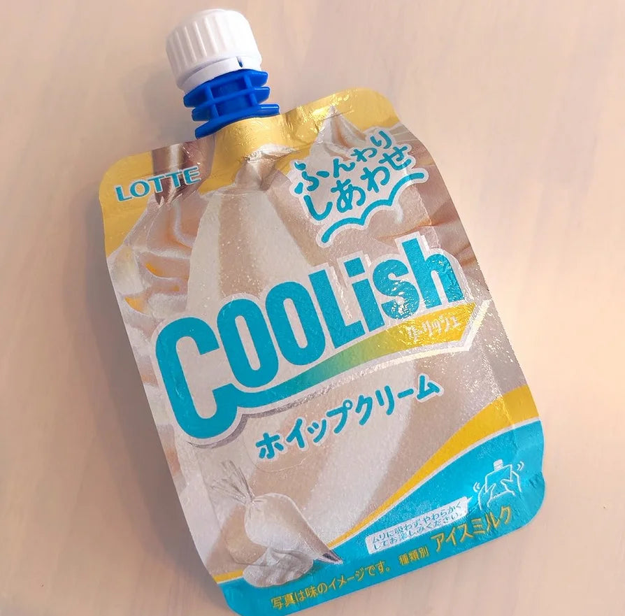 クーリッシュホイップクリームが一部スーパーで販売されている様子